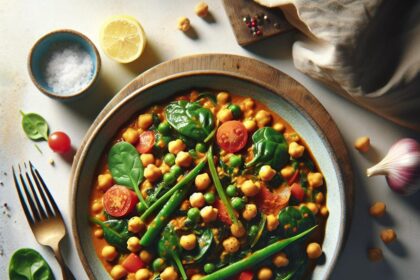 Hearty Chickpea & Spinach Curry: A Nutritious Flavor Boost
