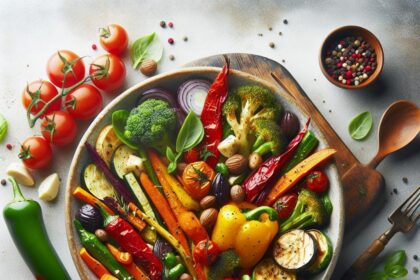 Flavorful Roasted Vegetable Medley: A Colorful Harvest Feast