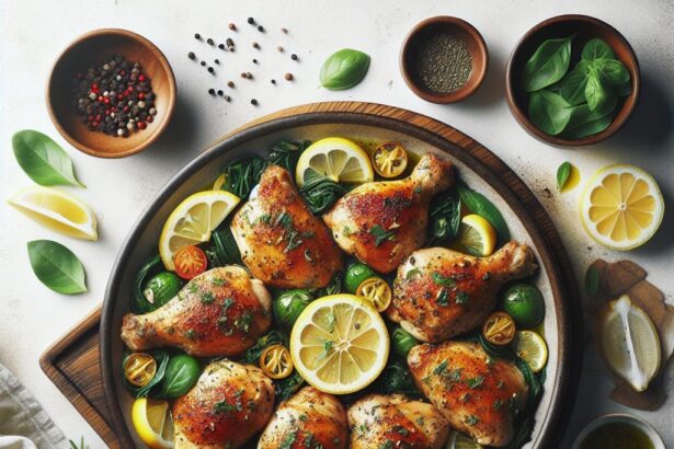 Zesty Lemon Herb Chicken Thighs: A Flavorful Roast Guide