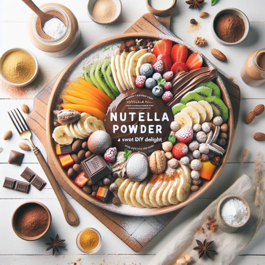 Whip Up Nutella Powder: A Sweet DIY Delight at Home