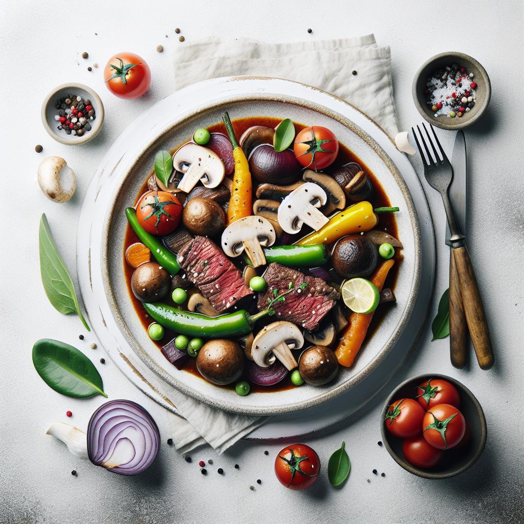 Hearty Beef & Mushroom Stew: A Savory Comfort Classic