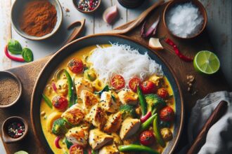Savory Delight: Mastering Creamy Coconut Chicken Curry