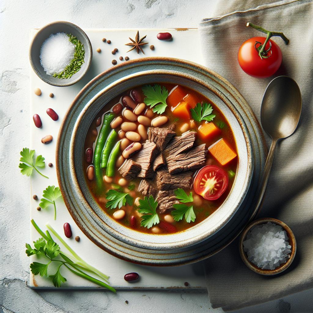 Hearty Beef and Bean Soup: A Comforting Classic Recipe