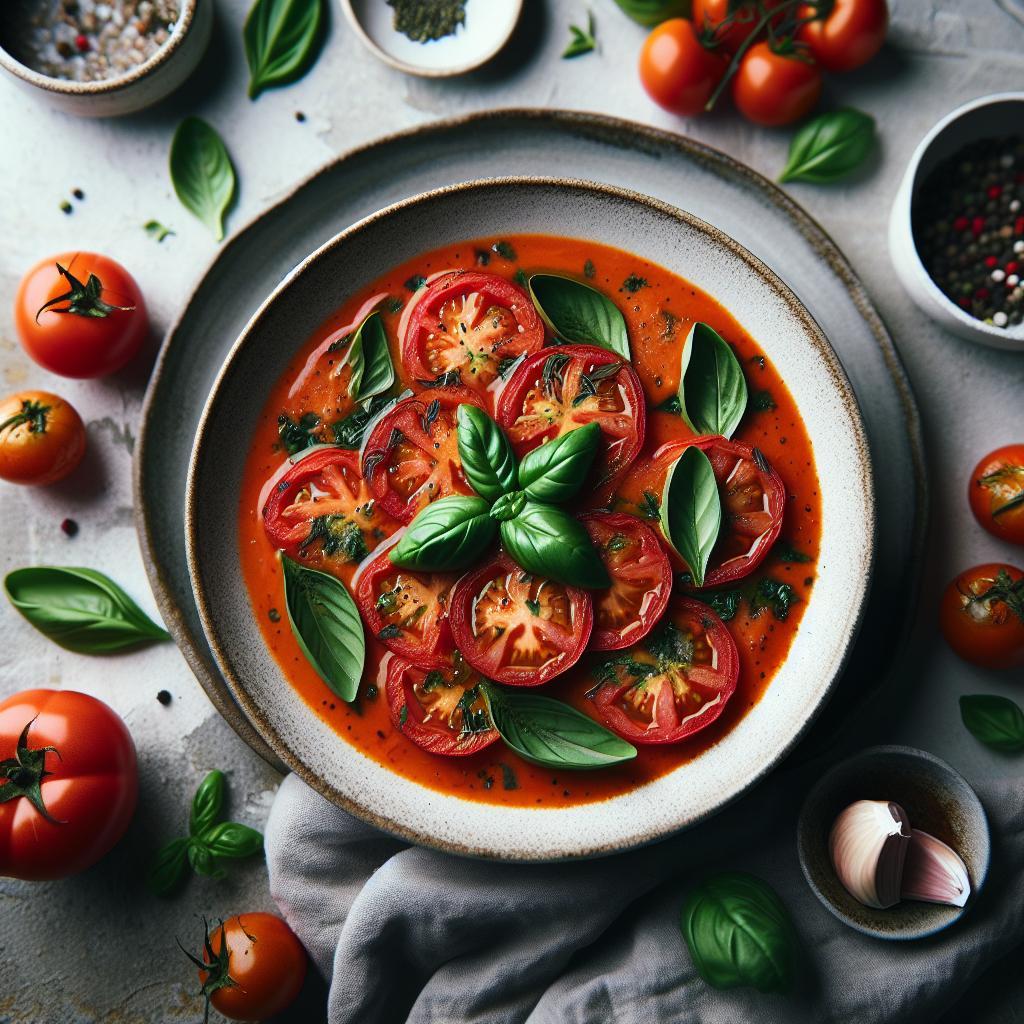 Savor the Flavor: Roasted Tomato Basil Soup Recipe Delight