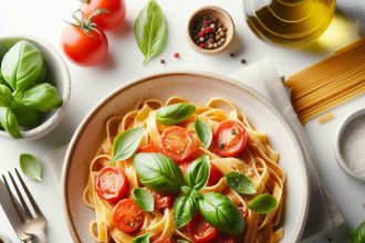 Savor the Flavor: Creamy Tomato Pasta with Fresh Basil Bliss