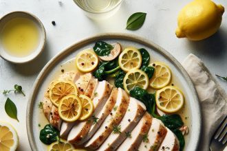 Zesty Turkey Piccata with Lemon: A Citrusy Culinary Delight