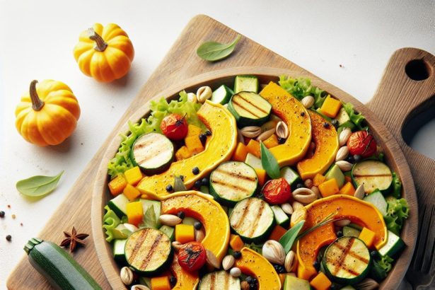 Golden Harvest: Crafting the Perfect Roasted Squash Salad