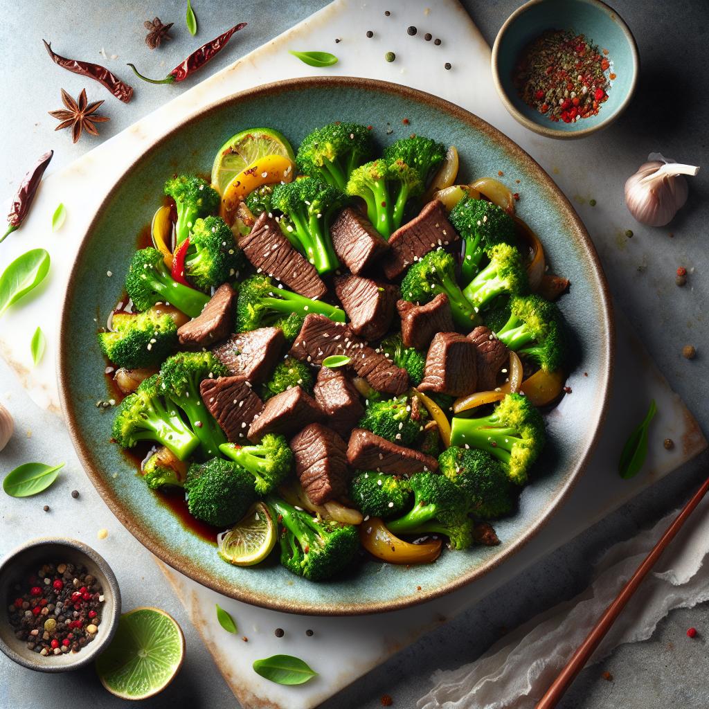 Sizzling Beef and Broccoli Stir Fry: A Flavorful Quick Dinner