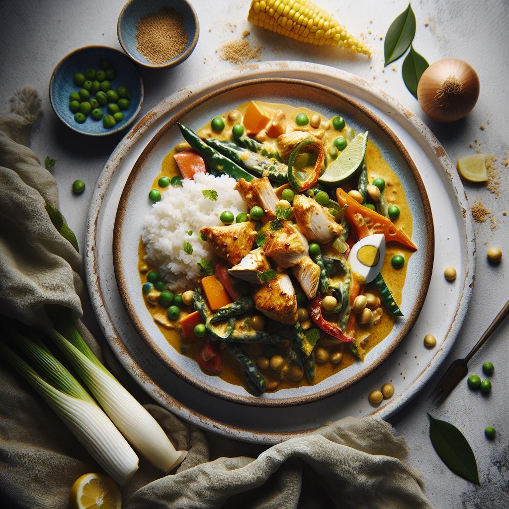 Savory Delight: Mastering Creamy Coconut Chicken Curry