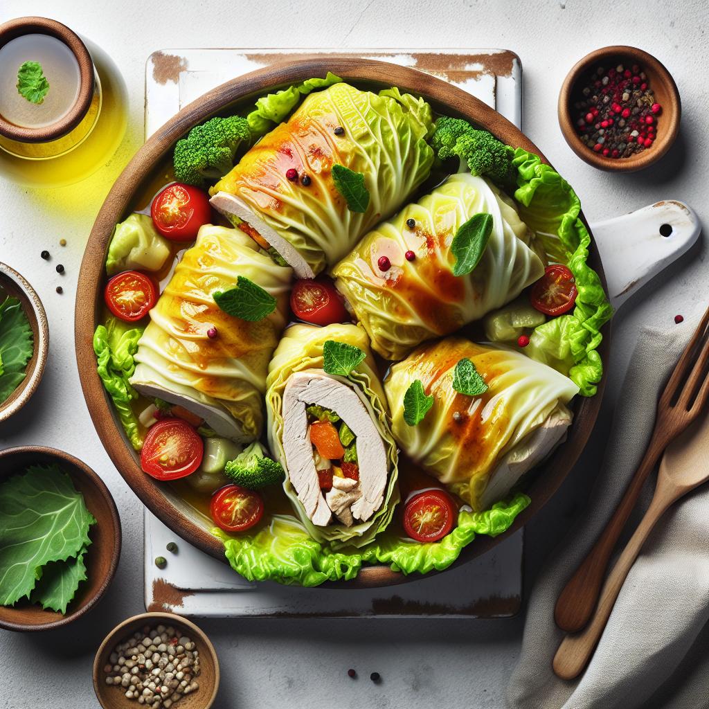 Savory Turkey Stuffed Cabbage Rolls: A Nutritious Delight