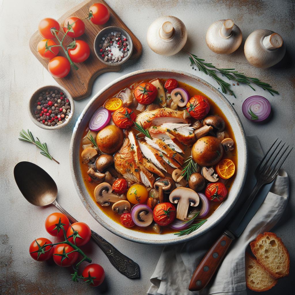 Savory Turkey and Mushroom Stew: A Hearty Comfort Dish