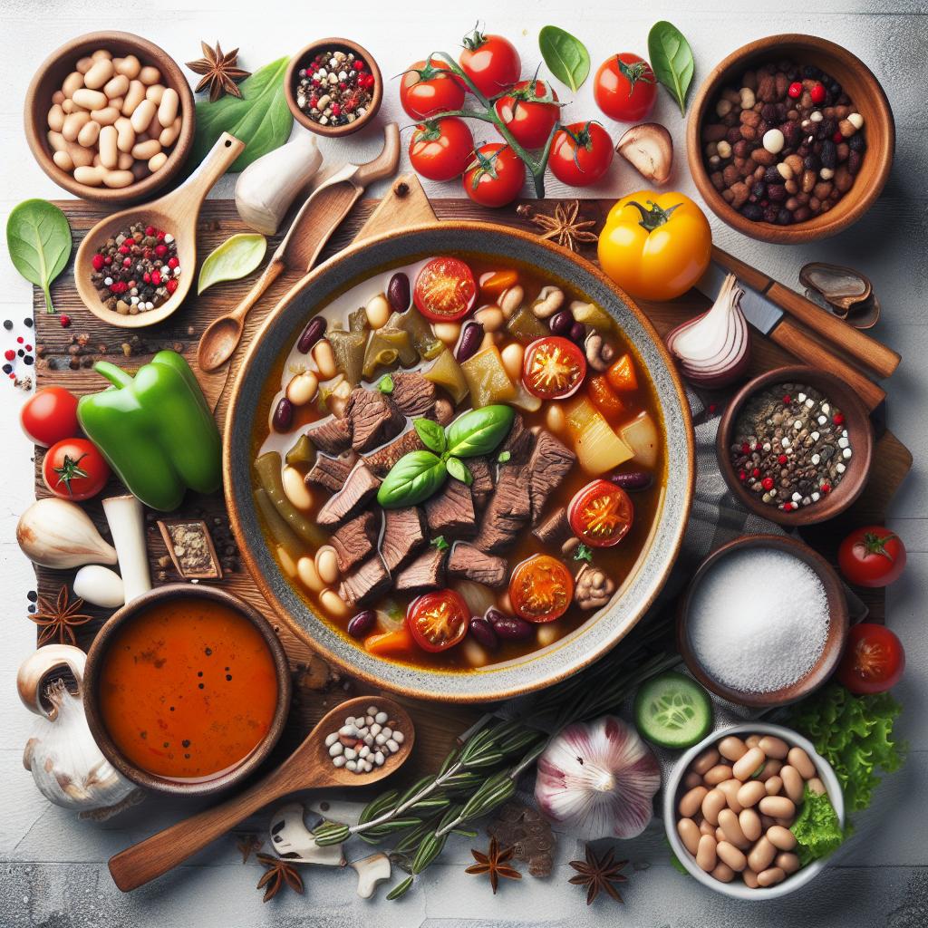 Hearty Beef and Bean Soup: A Comforting Classic Recipe