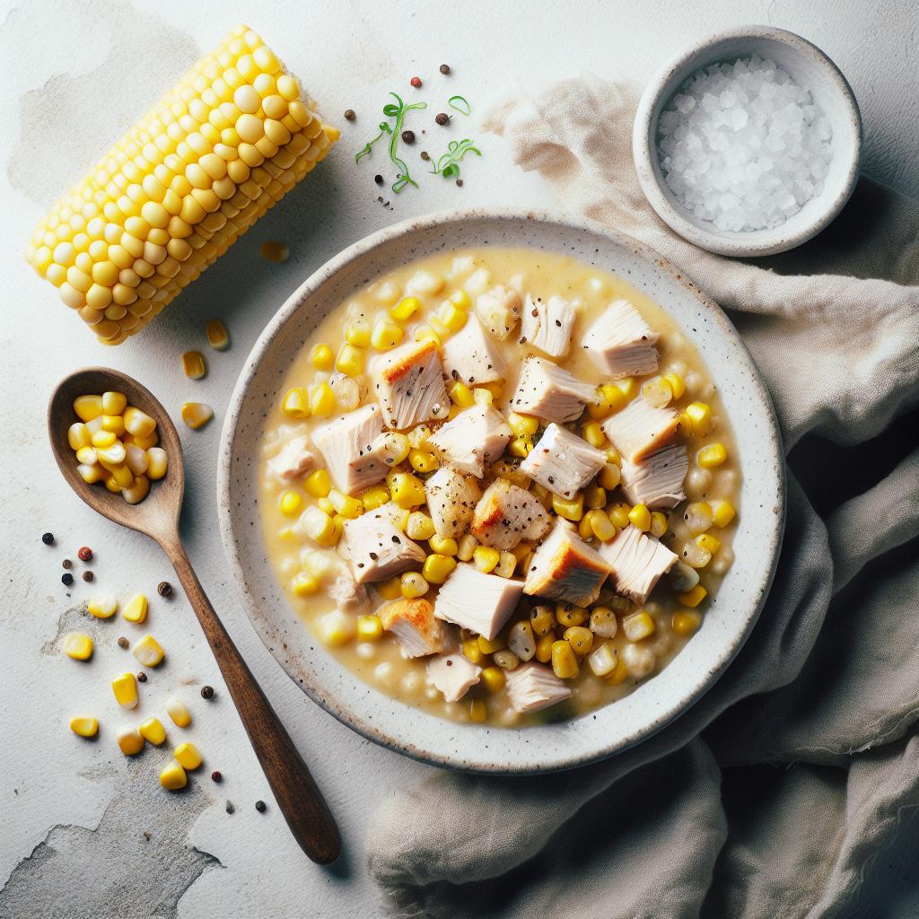 Hearty Chicken and Corn Chowder: Comfort in Every Spoonful