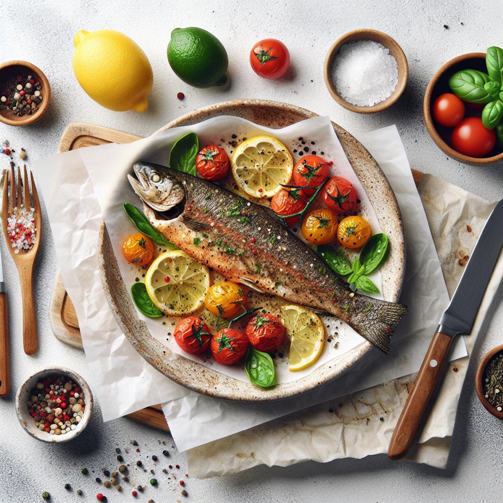 Zesty Baked Trout with Lemon: A Fresh Flavorful Delight