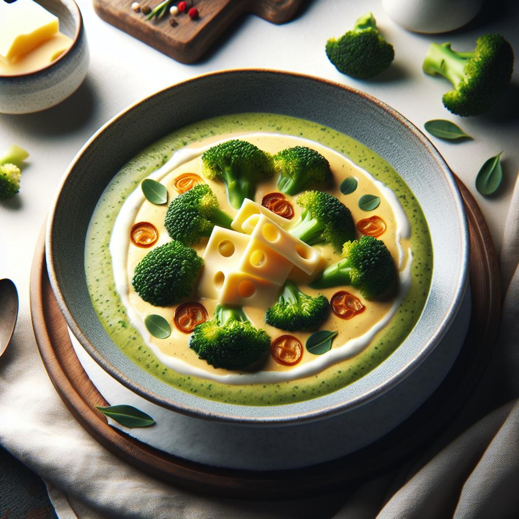 Velvety Broccoli and Cheese Soup: A Comforting Classic
