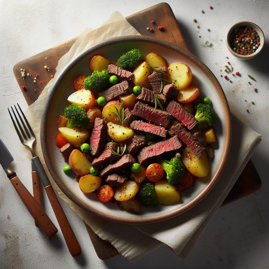 Hearty Beef and Potato Hash: A Savory Classic to Savor