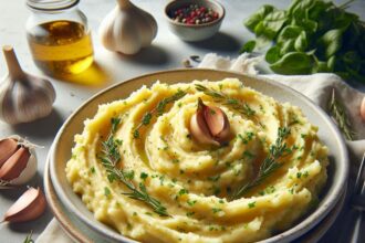 Creamy Roasted Garlic Mashed Potatoes: A Savory Twist