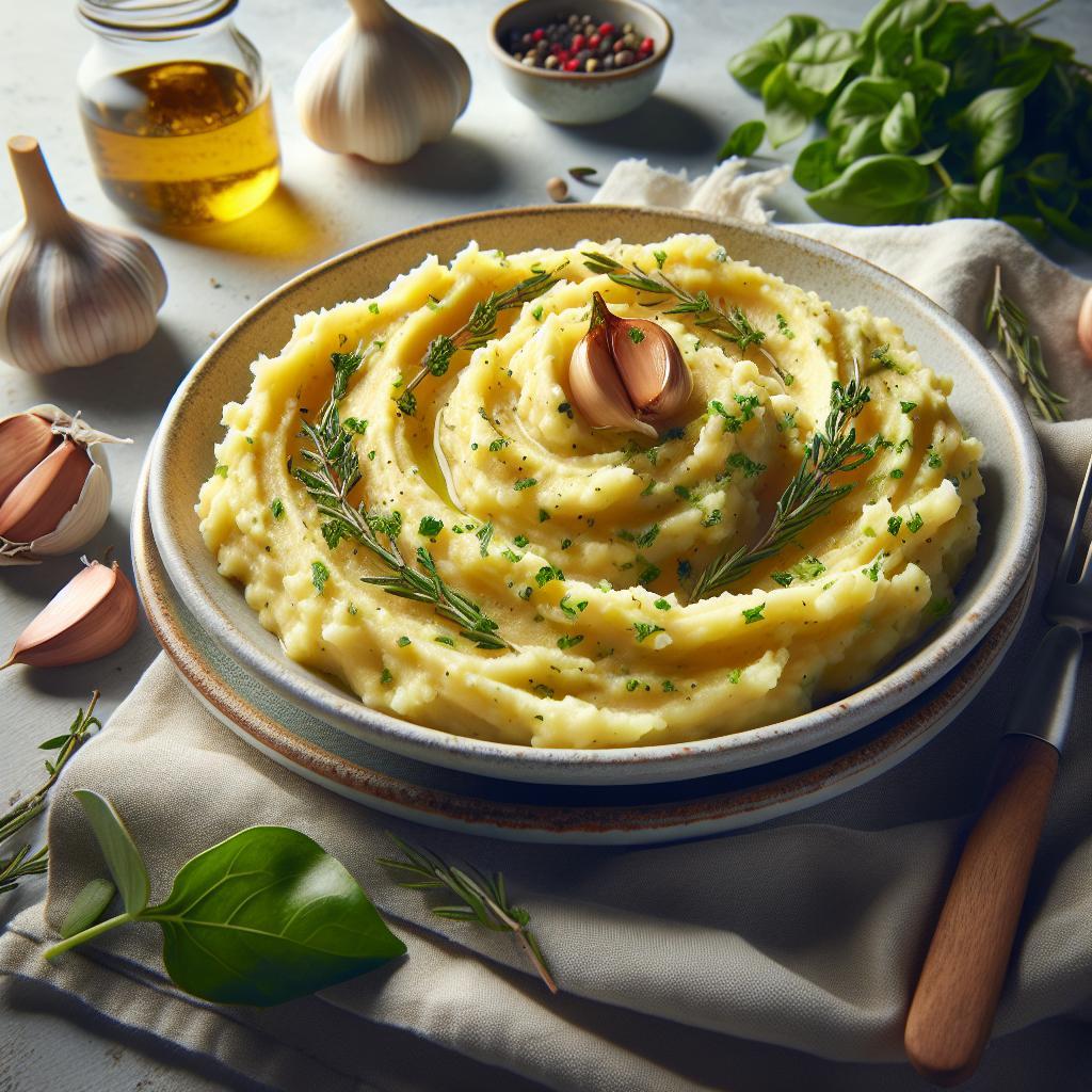 Creamy Roasted Garlic Mashed Potatoes: A Savory Twist