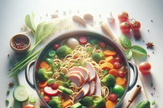 Hearty Turkey Vegetable Noodle Soup: A Nutritious Classic