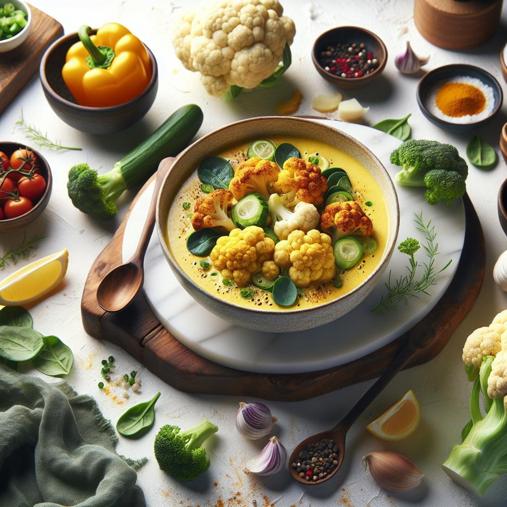 Golden Glow: The Secret to Perfect Roasted Cauliflower Soup