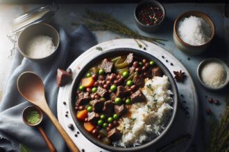 Hearty Beef and Rice Stew: A Comforting Culinary Classic
