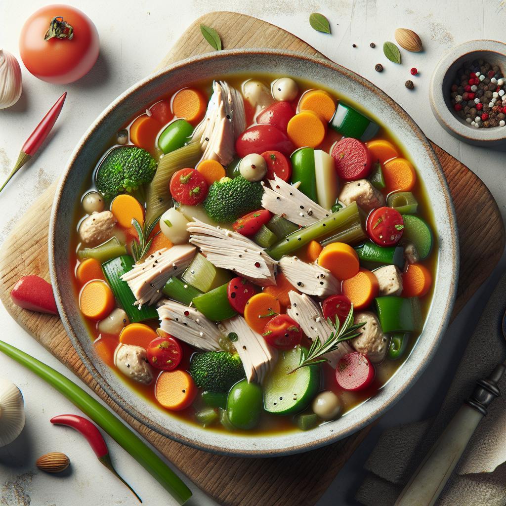 Hearty Turkey and Vegetable Stew: A Nutritious Comfort Bowl