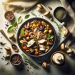 Savory Turkey and Mushroom Stew: A Hearty Comfort Dish