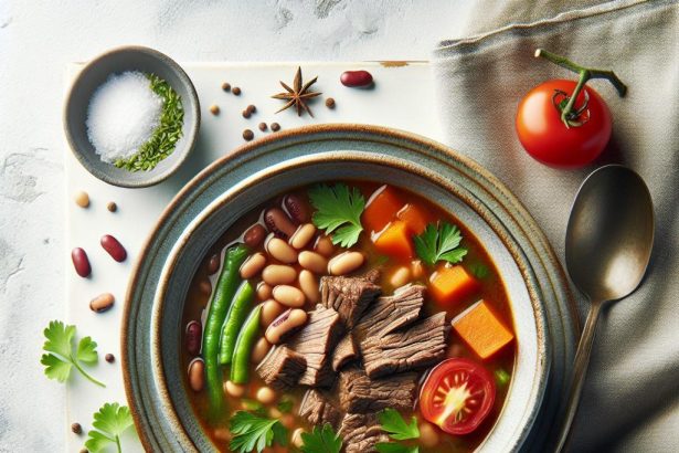 Hearty Beef and Bean Soup: A Comforting Classic Recipe