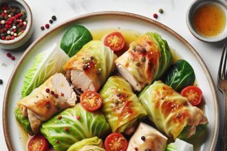 Savory Turkey Stuffed Cabbage Rolls: A Nutritious Delight