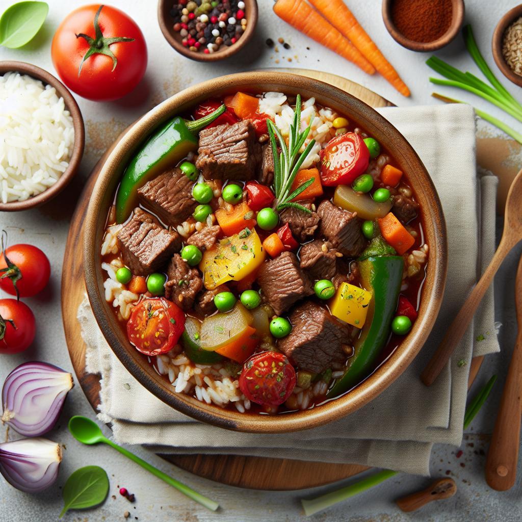 Hearty Beef and Rice Stew: A Comforting Classic Recipe