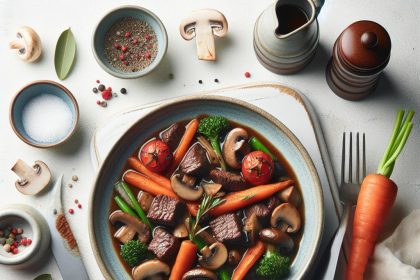 Hearty Beef and Mushroom Stew: A Savory Comfort Classic