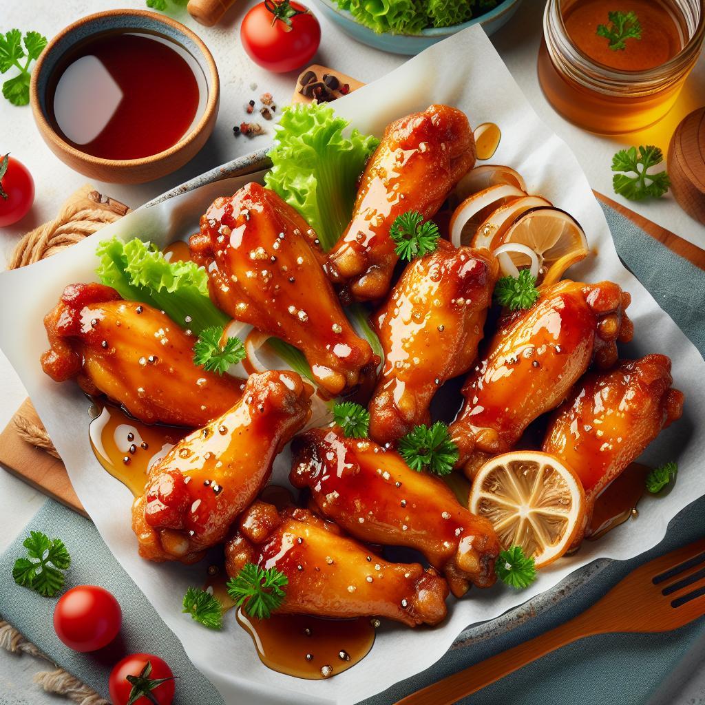 Golden Honey Baked Chicken Wings: Sweet & Crispy Delight