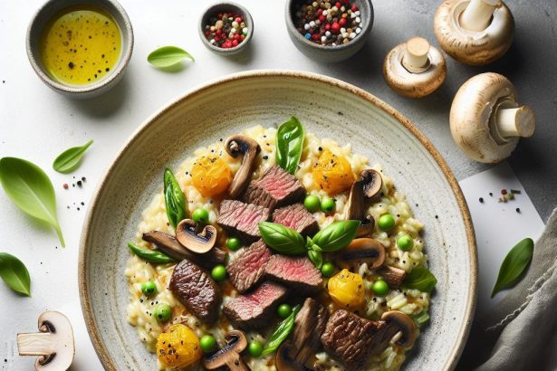 Savor the Flavor: Crafting Perfect Beef and Mushroom Risotto