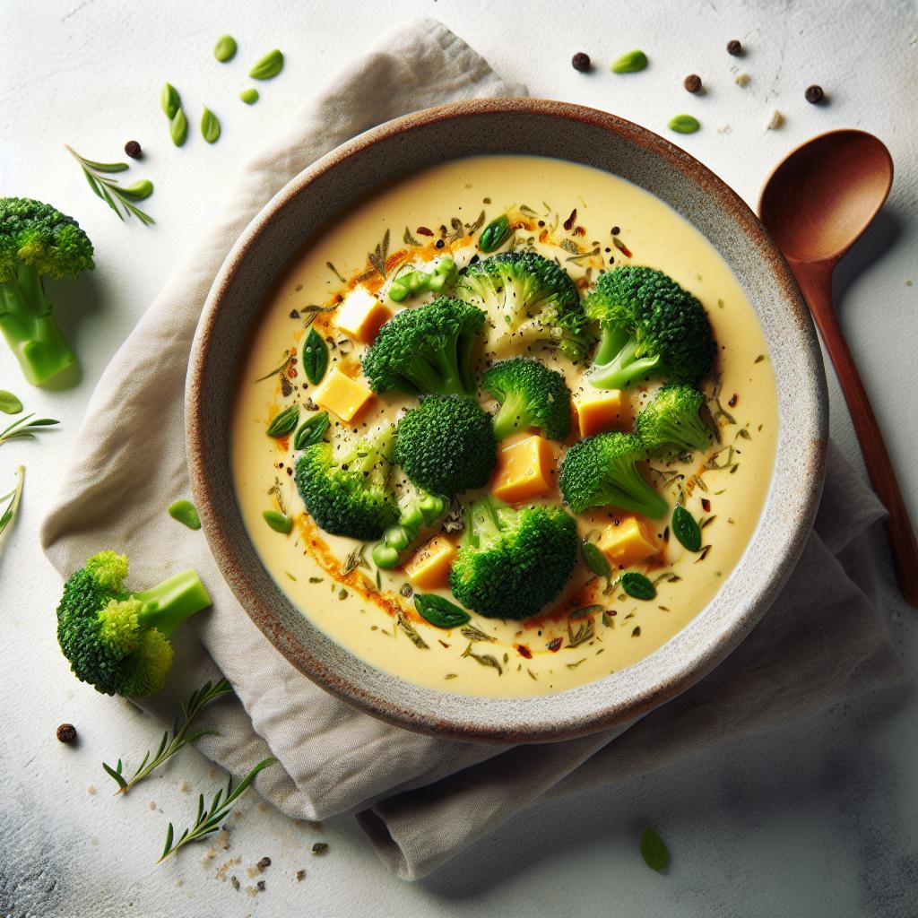 Velvety Creamy Broccoli and Cheese Soup: A Comfort Classic