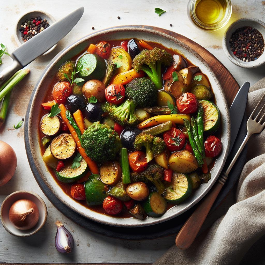 Hearty Roasted Vegetable Stew: A Flavorful Comfort Dish