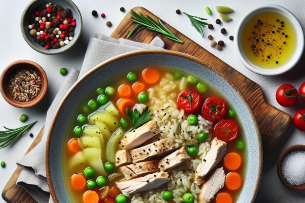 Hearty Chicken and Rice Soup: A Comforting Classic Recipe