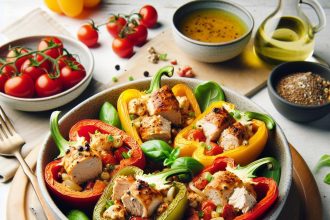 Savory Turkey Stuffed Bell Peppers: A Flavorful Feast