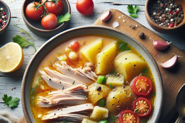 Hearty Turkey and Potato Soup: A Comfort in Every Spoonful