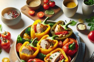 Savory Turkey Stuffed Bell Peppers: A Nutritious Delight
