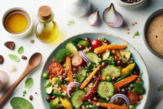 Flavor-Packed Roasted Veggie Quinoa Salad Recipe Unveiled