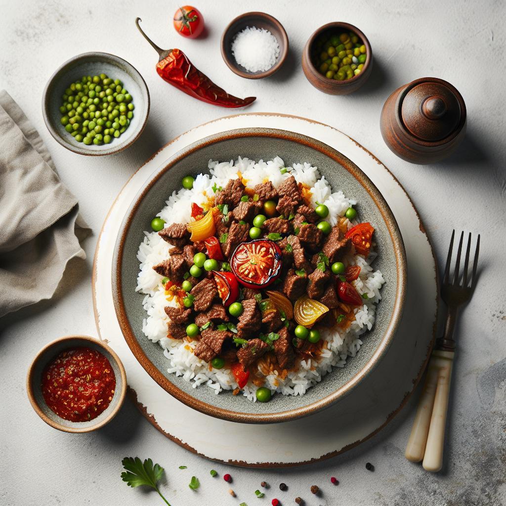 Savor the Flavors: Delicious Beef Keema with Rice Recipe