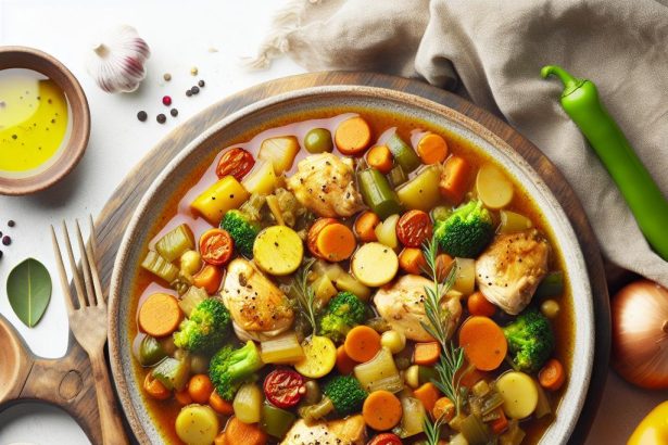Hearty Chicken and Vegetable Stew: A Comforting Classic Guide