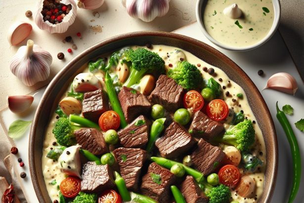 Savor the Flavor: Creamy Garlic Beef Recipe Uncovered