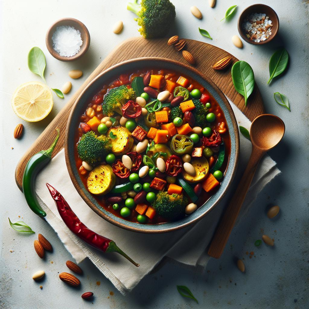 Hearty Roasted Vegetable Chili: A Flavor-Packed Comfort Bowl