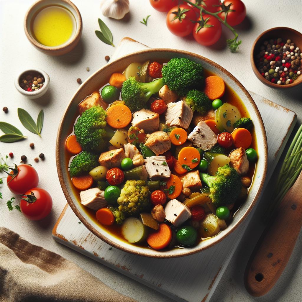Hearty Turkey and Vegetable Stew: A Nutritious Comfort Feast