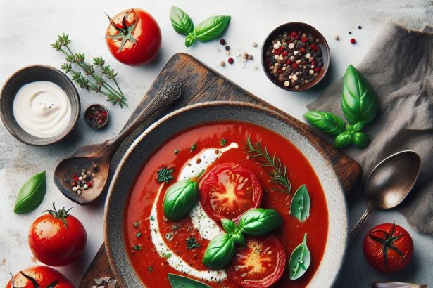 Savor the Richness: The Art of Roasted Tomato Soup