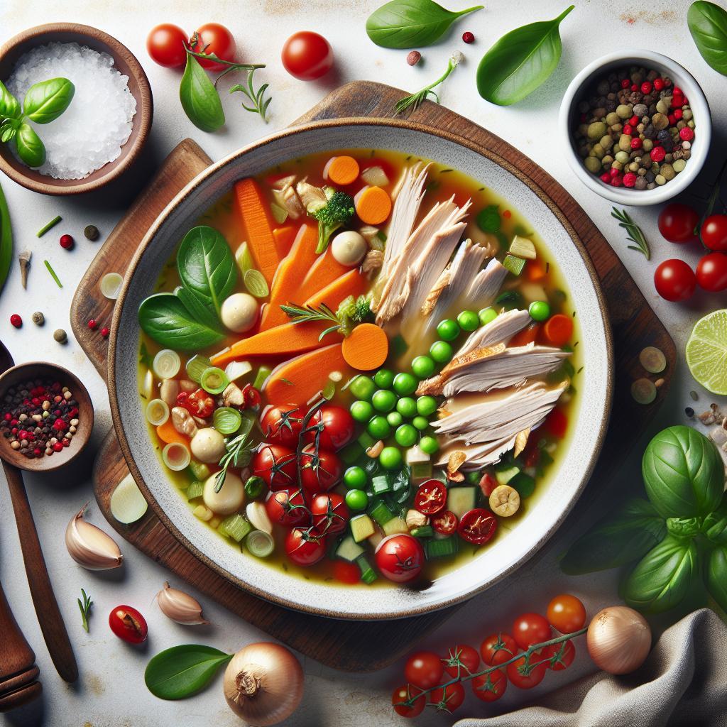 Hearty Turkey & Vegetable Soup: Nourish Your Body and Soul