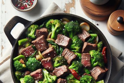 Sizzling Beef and Broccoli Skillet: Quick, Flavorful Feast