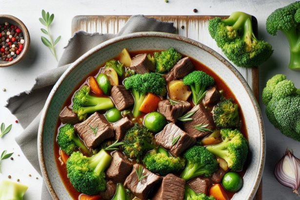 Hearty Beef and Broccoli Stew: A Flavorful Comfort Classic