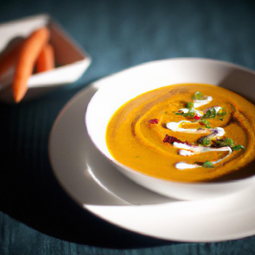 Warm Up with Zesty Roasted Carrot and Ginger Soup Delight